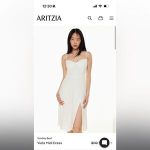 Aritzia Viola Midi Dress